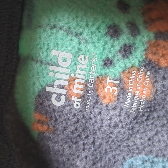 3T One Piece sleeper Pajamas - Picture 4 of 8